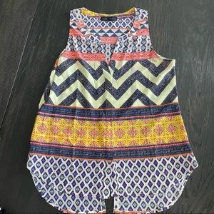 Sanctuary sheer sleeveless blouse Medium